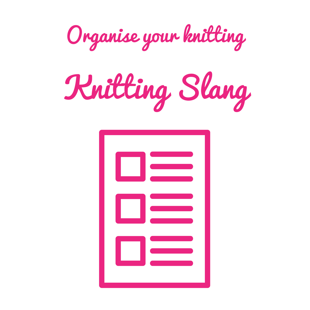 Knitting Slang - Free Printable-La Cave à Laine